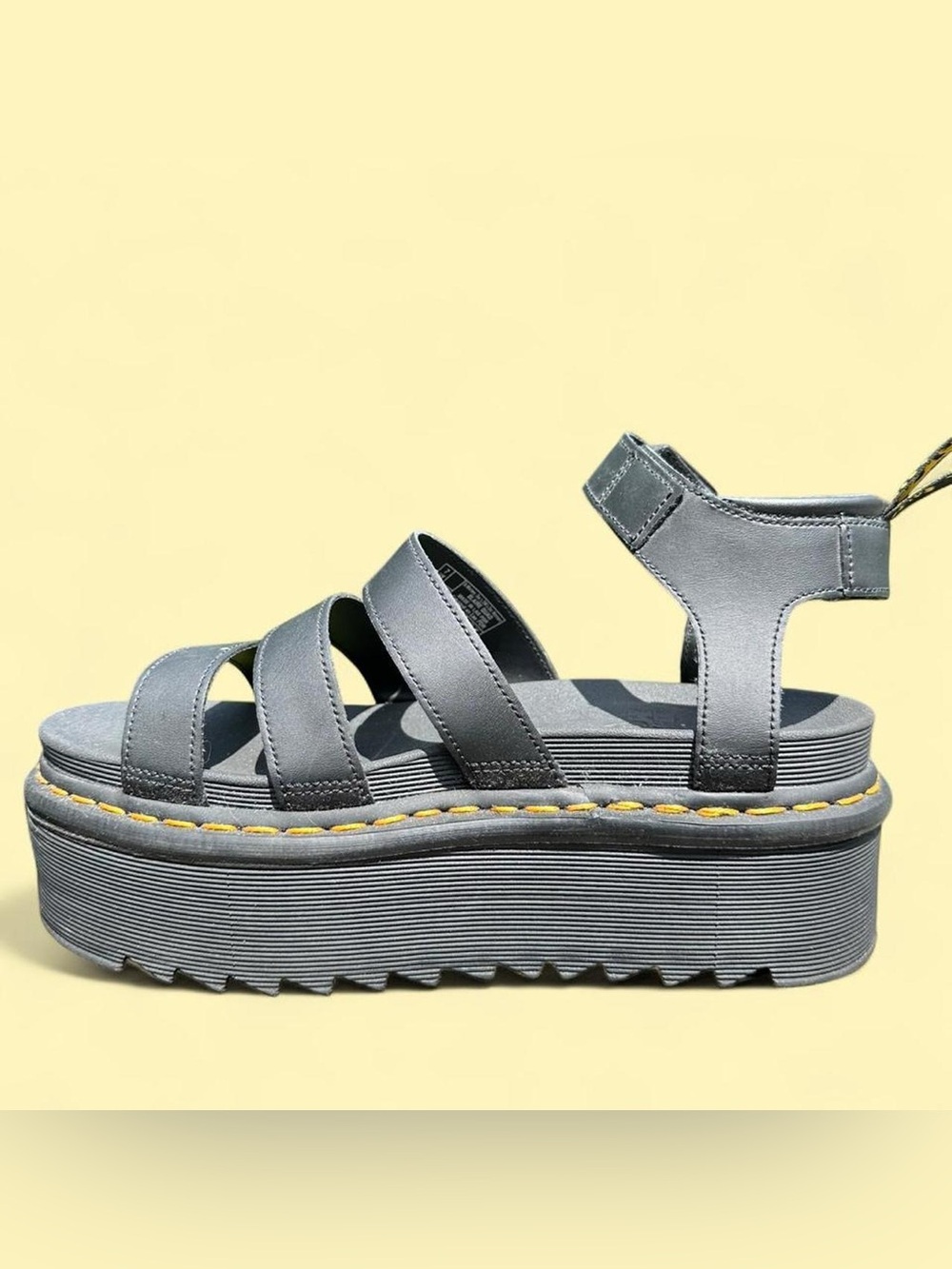 Dr. Martens Black Blaire Platform Sandals  Size 10 Worn once